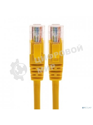 Патч-корд U/UTP Rexant cat.5e, RJ45-RJ45, 26AWG, ZH нг(А)-HF, желтый, 3 м