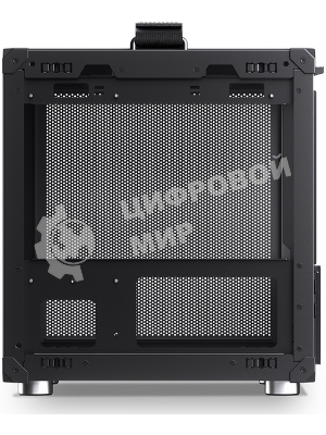 Компьютерный корпус JONSBO Computer Case C6Handle black hang-in version черный, Mini-Tower, материнская плата mATX, без БП, прозрачная боковая панель