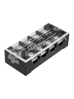 Блок зажимов клеммный Rexant БЗН ТВ-4504 4,0мм2 45A 4 пары