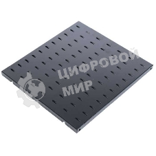 Полка перфорированная, глубина 580 мм, черный (СВ-58-9005)