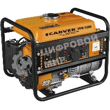 Электрогенератор бензиновый Carver PPG-1200, 1.05 кВт, 65 дБ, 24 кг