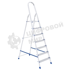 Стремянка Сибртех 7 ступеней алюминиевая