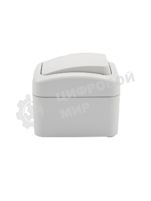 Переключатель проходной Kranz Mini OG открытой установки, IP54 белый