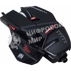 Мышь проводная Mad Catz R.A.T. 6+ черный, 12000 dpi, USB, кнопки - 11
