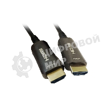 Кабель аудио-видео Digma HDMI 2.0 AOC HDMI (m)/HDMI (m) 30м. позолоченные контакты черный