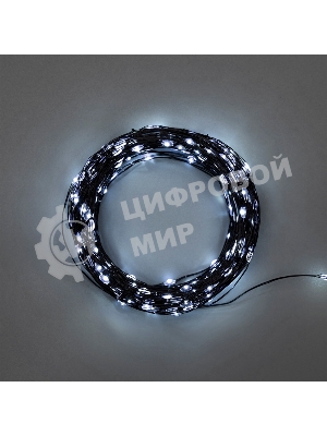 Гирлянда Neon-night Роса с контроллером 20м, 200LED, IP20, 230В, зеленый провод, белое свечение