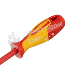 Отвертка Gross 12945 диэлектрическая sl8х150мм crmo до 1000в двухкомпонентная рукоятка