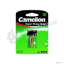 Батарейка Camelion 6F22 BL-1 (6F22-BP1G, 9В)