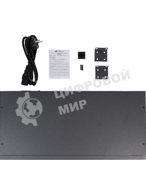 Коммутатор неуправляемый PoE ORIGO Unmanaged Switch 26x1000Base-T (24x1000Base-T PoE), 2xCombo 1000Base-T/SFP, PoE Budget 370W, Long-range PoE up to 250m, 19