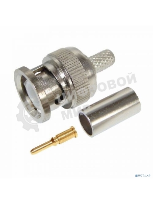 Разъем Rexant штекер BNC RG-6 обжим