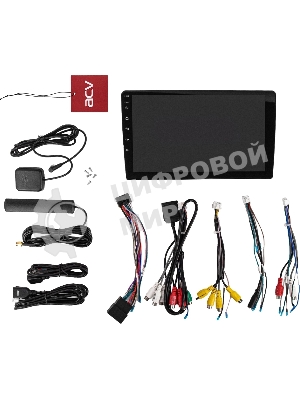 Автомагнитола ACV AD-9007, 2 DIN, 9
