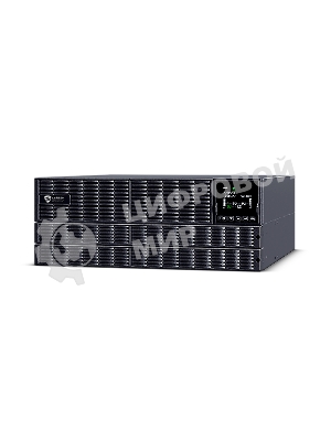 Источник бесперебойного питания UPS Сайбер Электро ЭКСПЕРТ-II-6000Р Онлайн, Стойка/Напольный 6000ВА/6000Вт. USB/RS-232/SNMP Slot/EPO/Relay/ByPass (4 IEC С13);(4) C19; Клеммная колодка (1) (12В/7А·ч. х 16) 4U