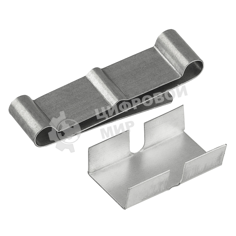 Зажим крепежный Rexant КТСР/Т.2-50 Ц, 50 шт.