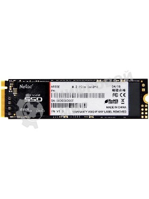Накопитель SSD Netac N930E Pro, 256Gb, PCIe 3.1 x4, M.2 2280, NVMe, R/W 2040/1270