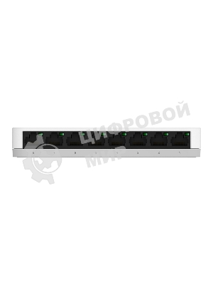 Коммутатор неуправляемый D-Link DGS-1008A/F1A с 8 портами 10/100/1000Base-T (465291)