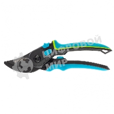 Секатор прямого реза Palisad LUXE 225 мм, регулировка захвата, трехкомпонентные рукоятки