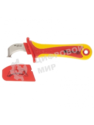 Нож Сибртех диэлектрический до 1000 В, для снятия оплетки электрокабелей