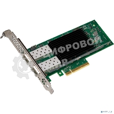 Сетевой адаптер Intel Ethernet Network Adapter E810-XXVDA2, 2xSFP28 ports, 25GbE, PCI-E x8, 1 year