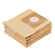 Комплект одноразовых мешков Kranz для строительного пылесоса KR30, 30л