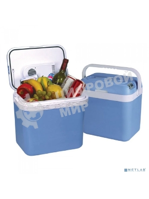 Автохолодильник MYSTERY MTC-32(Автомобильный термоэлектрический холодильник. Объем 32 литра. Напряжение: DC 12В / AC 220-230В. Потребляемая мощность в режиме охлаждения: 50/54Вт. Потребляемая мощность в режиме нагрева: 40/48Вт. Вес: 6.5кг. Максимальное охлаждение: 14-16°C ниже температ)