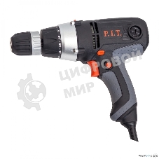 Дрель-шуруповерт P.I.T. РВМ10-С2 МАСТЕР, 400Вт 30 Нм, щеточный