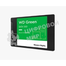 Накопитель SSD WD Green WDS100T3G0A, 1000Gb, SATA III, 2.5