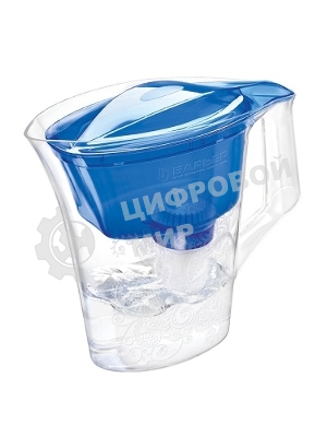 Кувшин Барьер Танго синий с узором 2.5л.