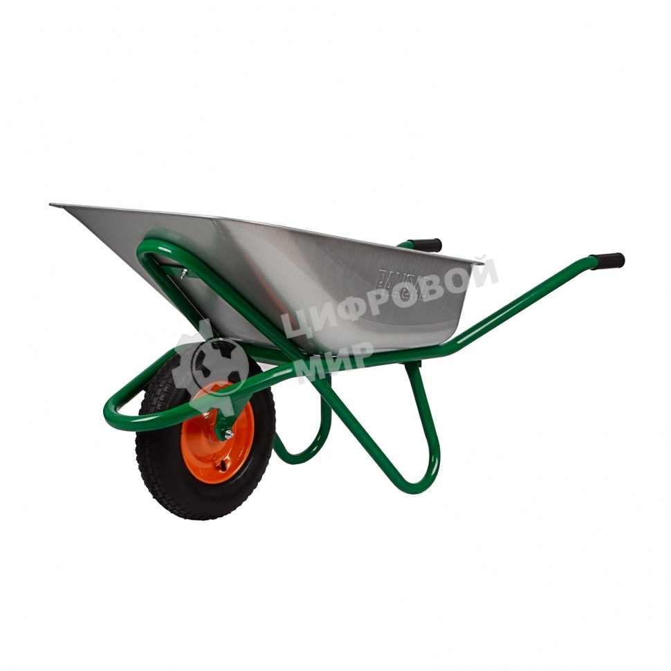 Тачка садово-строительная Palisad усиленная, грузоподъемность 200 кг, объем 90 л