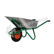 Тачка садово-строительная Palisad усиленная, грузоподъемность 200 кг, объем 90 л