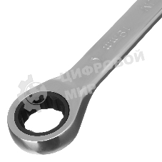 Ключ комбинированный Matrix трещоточный, 19 мм, CrV, зеркальный хром PROFESSIONAL