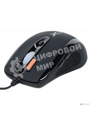 Мышь проводная A4Tech X-710BK черный, 2000 dpi, USB, кнопки - 7