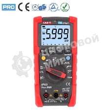 Напряжение постоянного/переменного тока (600 В); постоянный/переменный ток (20А); Сопротивление (60 МОм); Емкость (60 мФ); Частота (1 МГц)