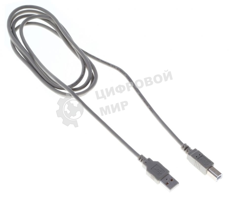 Кабель Buro BHP RET USB BM18 USB A(m) USB B(m) 1.8м серый блистер