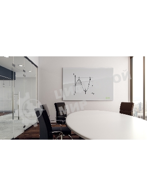 Демонстрационная доска Cactus CS-GbD-90x120-WT стекло стеклянная 90x120 см белый