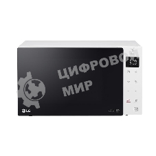 Микроволновая печь LG MW25R35GISW белый/черный, 25 л, 1000 Вт, переключатели - сенсор