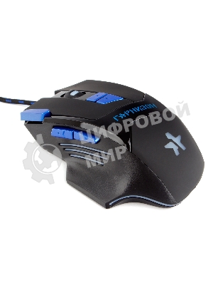 Мышь проводная Гарнизон GM-770G черный, 2400 dpi, USB, кнопки - 8