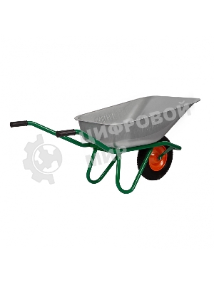 Тачка садово-строительная Palisad усиленная, грузоподъемность 200 кг, объем 90 л