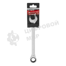 Ключ комбинированный Matrix трещоточный, 19 мм, CrV, зеркальный хром PROFESSIONAL