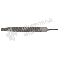 Напильник Сибртех, 200 мм, №1, плоский, сталь У13А