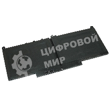 Аккумуляторная батарея для ноутбука Dell Latitude 12 E7270 E7470 (J60J5) 7,6V 6800mAh OEM