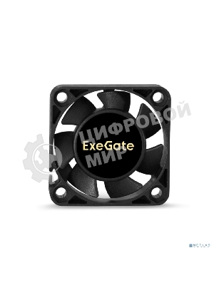 Вентилятор для корпуса ExeGate EX04010S2P черный, 40 мм, 5000 об/мин, 24 дБ, 2 pin