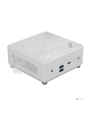 Неттоп MSI Cubi 5 1M-616XRU Core 7 150U (1.8) 16Gb SSD1Tb Graphics CR без ОС 2xGbitEth WiFi BT белый (9S6-B0A822-616)