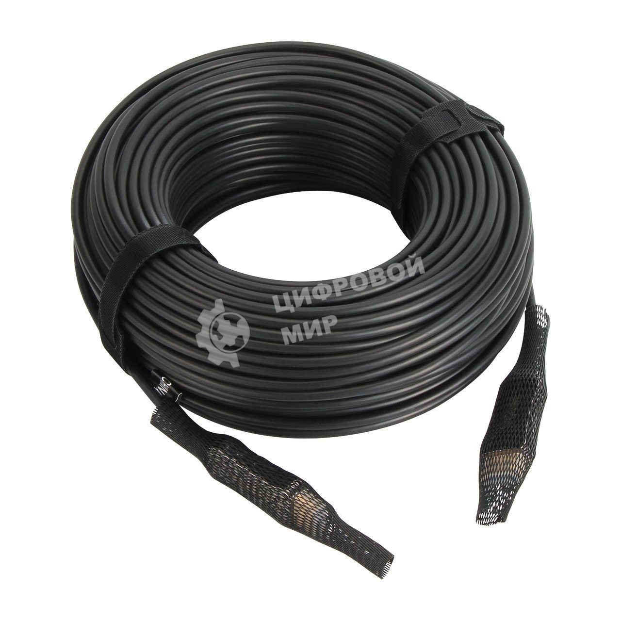 Активный оптический кабель HDMI 19M/M,ver. 2.0, 4K@60 Hz 80m VCOM