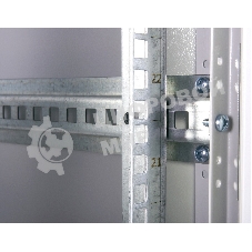 Шкаф телекоммуникационный напольный ЭКОНОМ 42U (600 × 800) дверь металл 2 шт.