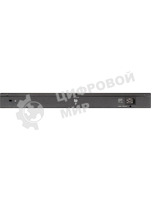 Коммутатор настраиваемый L2 D-Link DGS-1100-26MPPV2/A3A с 24 портами 10/100/1000Base-T и 2 комбо-портами 1000Base-T/SFP (порты 1-24 PoE 802.3af/at, порты 21-24 PoE 802.3bt, PoE-бюджет 525 Вт)