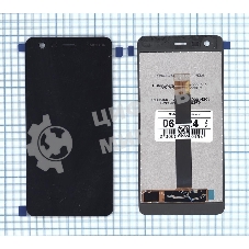 Дисплей для Nokia 2 черный