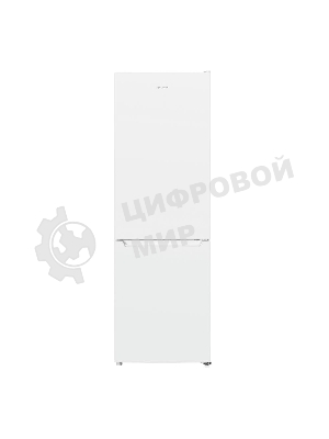 Холодильник Maunfeld MFF185SFW белый двухкамерный 213/104л морозилка снизу