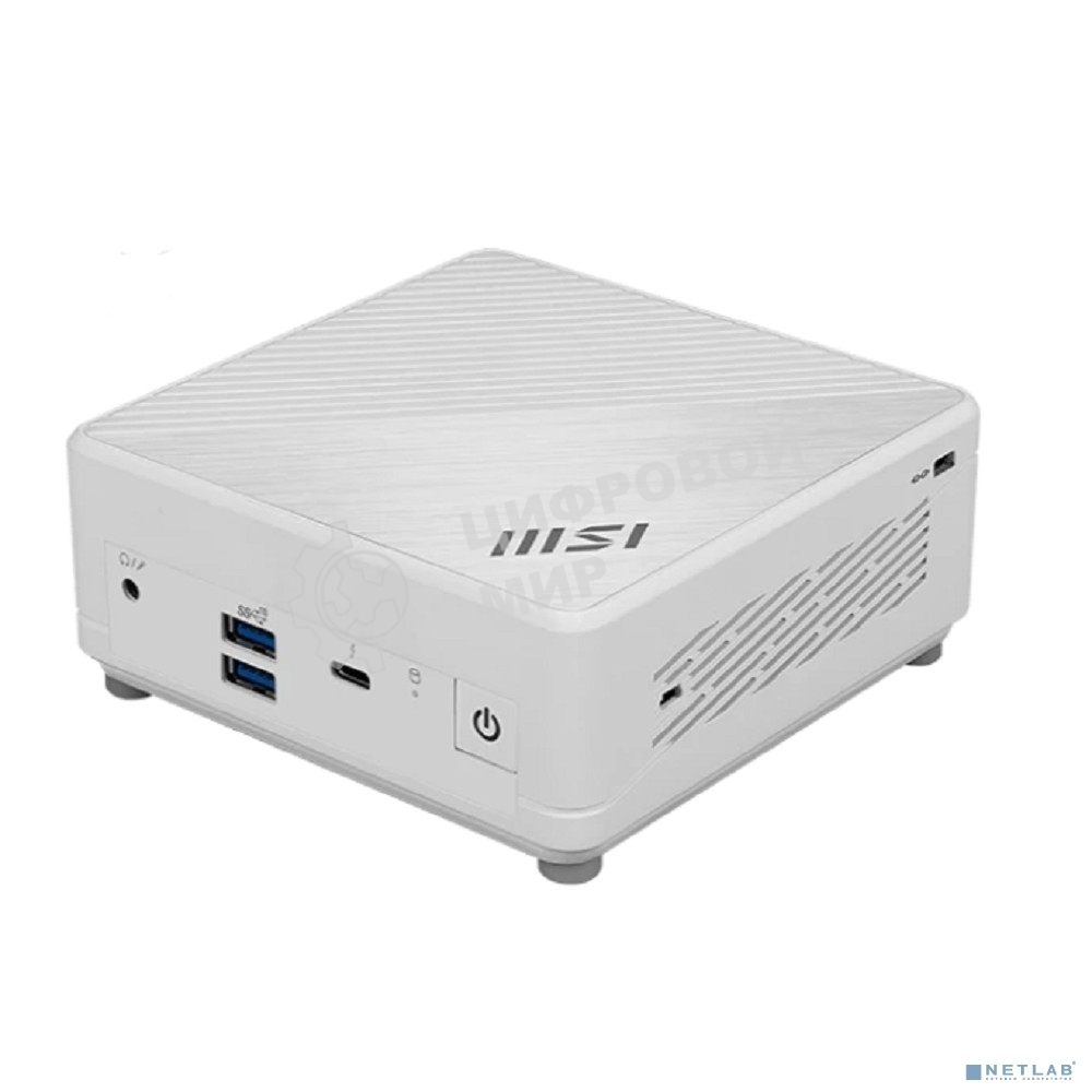 Неттоп MSI Cubi 5 1M-616XRU Core 7 150U (1.8) 16Gb SSD1Tb Graphics CR без ОС 2xGbitEth WiFi BT белый (9S6-B0A822-616)