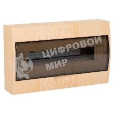 Щит распределительный EKF pb40-n-18-light навесной ЩРН-П-18 светлое дерево IP41 EKF PROxima