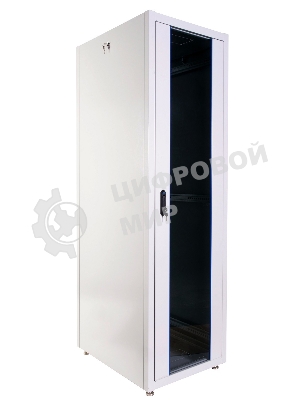 Шкаф телекоммуникационный напольный ЭКОНОМ 42U (600 × 800) дверь перфорированная 2 шт.